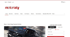 Desktop Screenshot of motoraty.com